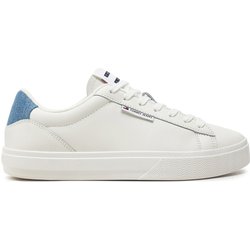 Sneakers Tommy Jeans Tjw Cupsole Sneaker Denim EN0EN02652 Écru