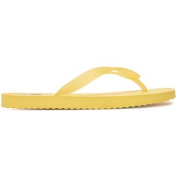 Zehentrenner Tommy Jeans Tjw Logo Flip Flop EN0EN02447 Gelb