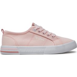 Sneakers aus Stoff Pepe Jeans Brady Basic G PGS30604 Rosa