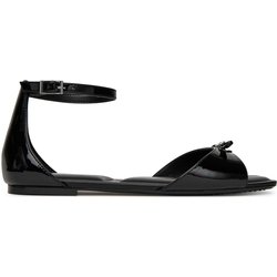 Sandalen DKNY Dazey Flat Ankle Strap K1599651 Schwarz