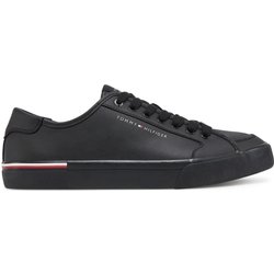 Sneakers Tommy Hilfiger Core Corporate Vulc Leather FM0FM05399 Schwarz