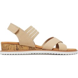 Sandalen Skechers BOBS Desert Kiss-Shore Enough 114130/NAT Beige