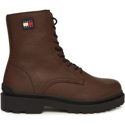 Schnürschuhe Tommy Jeans Tjm Lace Up Tumbled High EM0EM01631 Braun