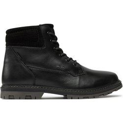 Schnürstiefeletten Bugatti 321AH252 Schwarz