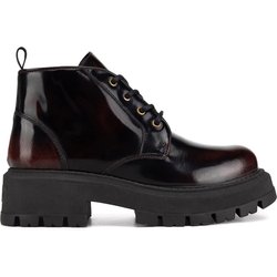 Schnürschuhe Badura PILO-SL-04301 Dunkelrot