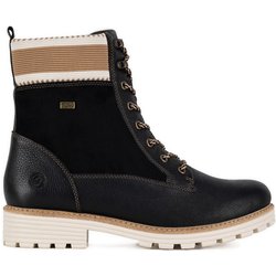 Schnürstiefeletten Remonte D0W77-03 Schwarz