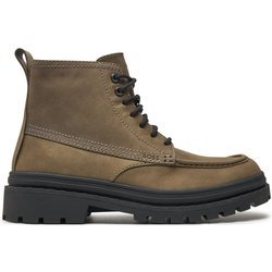 Schnürstiefeletten Boss Nebular 50529219 Grün