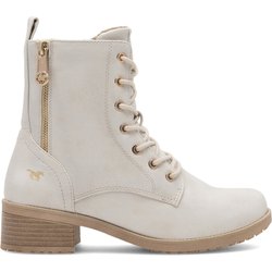 Schnürschuhe Mustang 1402-502 Weiß