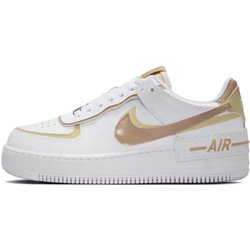 Nike Air Force 1 Shadow White Team Gold Hemp Women Sneakers DZ1847-111 36.5
