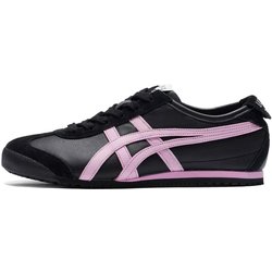 PATOU x Onitsuka Tiger Mexico 66 Schwarz Pink Unisex Sneaker Weiß 1183C380-001 38