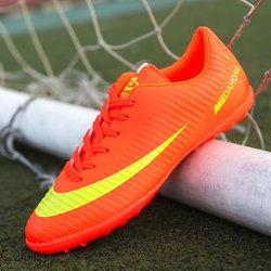 Campus Youth Low-Top-Fußballschuhe aus Leder für Jungen und Mädchen 40