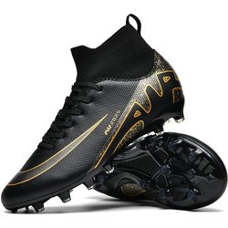 Neue Fußballschuhe für Erwachsene pink Jungen und Mädchen Teenager Kinder Studenten lange Nägel AG gebrochene Nägel TF Training 43
