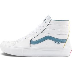 Vans Sk8 High Top Skate Schuhe Unisex Sneaker Weiß Blau VN0A5FCCZ5D 38