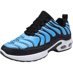 Luftgepolsterte Schuhe Herren Jugend Studenten Laufschuhe Herren Sportschuhe 42 blau