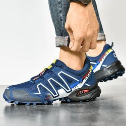 Herren-Kletterschuhe, rutschfeste Outdoor-Trekking-Sneaker, modische, bequeme Sportschuhe, Übergröße 39–47 40