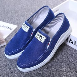 Old Beijing Herren-Stoffschuhe, rutschfeste, verschleißfeste Low-Top-Sneaker, Canvas-Herrenschuhe 44