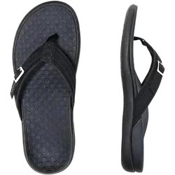 Sandalen für Damen, Flip-Flops, bequeme Sandalen für Damen mit Fußgewölbeunterstützung, Sandale für Damen 42 schwarz