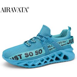 Herren Damen Mode Atmungsaktive Laufschuhe Outdoor Bequeme Casual Paare Gym Sneakers JUST SOSO Schuhe 42 blau