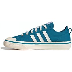 Adidas Originals Nizza Rf 74 Bequeme Einfache Rutschfeste Langlebige Low-Top Skateschuhe Unisex Sneaker Grün Weiß Blau HQ8566 36⅔