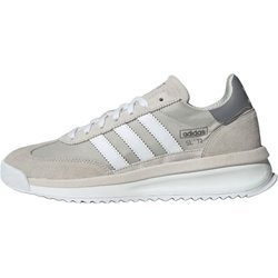 Adidas Originals Sl 72 Rtn Fabric Leather Versatile Comfortable Durable Low-Top Lifestyle Casual Shoes Unisex Casual Shoes Light-Gray JR8765 40