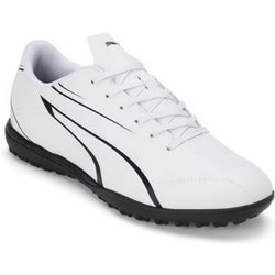 Puma Jungen Vitoria TT Fußballschuhe 11 UK weiß/schwarz