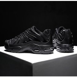 Herrenmode Sneakers Atmungsaktive Schuhe für Männer Rutschfeste atmungsaktive Laufschuhe für Männer 39–47 Große Sneaker Drop-Versand 43 schwarz