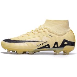 Nahtlose Fly-Woven Fußballschuhe hohe gebrochene Nägel Rasenspikes Mädchen Studentin Training 37