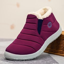 Herrenstiefel, wasserdichte Winterstiefel, leichte Schneestiefel, warmes Fell, Herrenschuhe, Übergröße 47, Unisex-Stiefeletten, Slip-on-Freizeitschuhe 45
