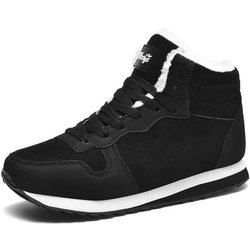 Schnee Stiefel Männer Casual männer Stiefel Männlichen Winter Schuhe für Männer Im Freien Männer Schuh Wanderschuhe Mann Militär Männer der Arbeit Schuhe Schuhe 43 schwarz