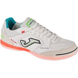 Joma Top Flex 25 TOPS IN, weiße Hallenfußballschuhe für Herren 45 weiß