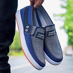 Old Beijing Herren-Stoffschuhe, rutschfeste, verschleißfeste Low-Top-Sneaker, Canvas-Herrenschuhe 44