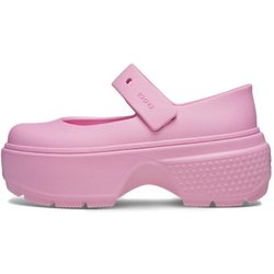 Crocs Stomp Mary Jane Pink Tweed Men Sneakers 209939-6XS 38-39