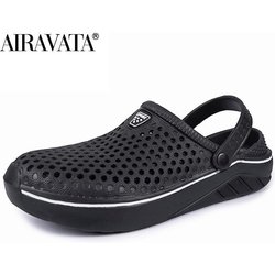Männer Frauen Hausschuhe Outdoor Sandalen Hausgarten Bequeme Clogs Strandschuhe Wasserschuhe 44 schwarz