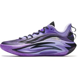 Neue Anta Shock Wave 7 Rutschfeste Abriebfeste Low-Top Mittelfuß Carbonplatte Basketballschuhe Herren Lila 112531126-2 44
