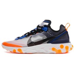 Neuer Nike React Element 87 Thunder Blue/Total Orange AQ1090-004 41
