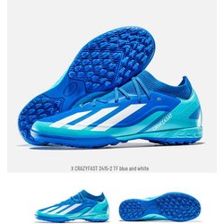 Messi Falcon Fußballschuhe für Herren: Rutschfeste, lange Stollen für Jugendwettkämpfe 36