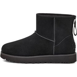 UGG Classic Mini Logo Zip Boot Schwarz (Damen) Damen Sneaker 1122671-BLK 37