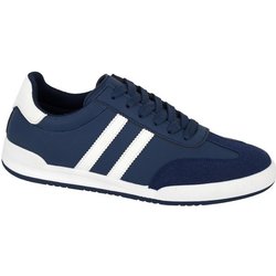 Rdek Herren Kite Synthetik-Nubuk-Sneaker 7 UK grau/dunkelblau