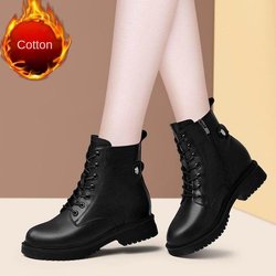 Damen Stiefeletten Herbst Winter Damen Chelsea Boots Damen Kurze Stiefel Flache Schuhe Mode Plateaustiefel Gothic 38