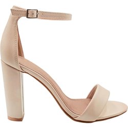 Wo ist das von Skye PU Riemchensandalen mit Schnalle und Blockabsatz für Damen/Damen? 7 UK beige