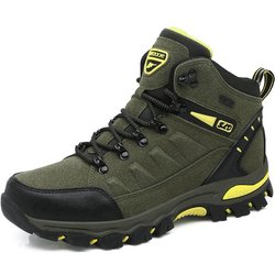 TUINANLE Männer Wanderschuhe Hohe Qualität Turnschuhe Herbst Winter Trekking Berg Wasserdicht Klettern Athletisch Outdoor Sport Schuhe Stiefel 44