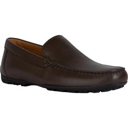 Geox Herren U Kosmopolis Leder Grip Slipper 9 UK dunkelbraune