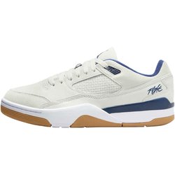 JORDAN Flight Court Neutralgrau Weiß Gummi Hellbraun Mitternachtsblau 44.5