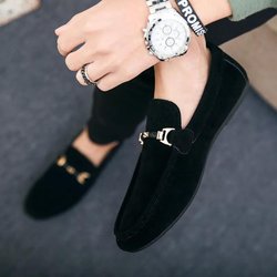 Peas Shoes Herren Kleine Größe 38 Jugend Große Größe Freizeitschuhe aus Leder Bequeme Fahrschuhe 39 schwarz