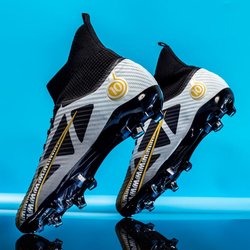 Männer Fußball Schuhe Kinder Fußball Stiefel Frauen Professionelle Fußball Stollen Rutschfeste Chaussure Fußball TF/FG Outdoor Fußball Schuhe 36