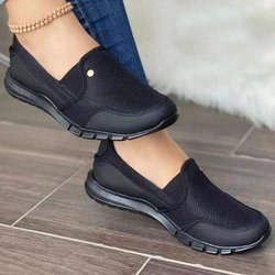 Damen Sneaker Leicht Atmungsaktiv Sommer Lässig Damenschuhe Übergröße Tennisschuhe Mode Sportschuhe 38 schwarz