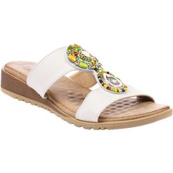 Lunar Damen/Damen Elsa Sandalen 8 UK weiß