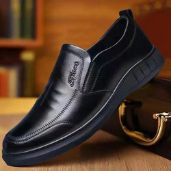 Freizeit- und Business-Lederschuhe für Herren Herbst 2024 – bequem, vielseitig für die Arbeit und geeignet für Väter mittleren und höheren Alters. 44