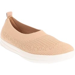 FitFlop Damen/Damen Uberknit Slip-on Pumps 3 UK hellbraun