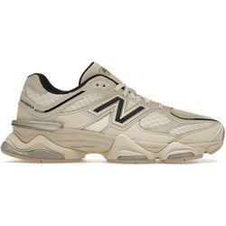 New Balance 9060 Turtledove Schwarz Unisex Sneakers Creme Silber-Metallic U9060DUA 36